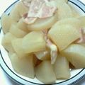 pucyipan's cooksnap of when they made 大根とベーコンの煮物.