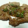 pucyipan's cooksnap of when they made 豚ロースとんてき♪簡単薬味焼き.