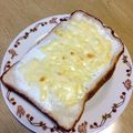 take♪aki♪'s cooksnap of when they made ヨーグルトとチーズで絶品トースト.