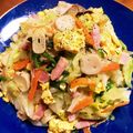 モケ缶's cooksnap of when they made 簡単♪野菜ミックスとベーコンの炒め物.