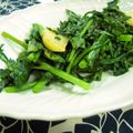 kamu蔵's cooksnap of when they made 簡単な春菊.