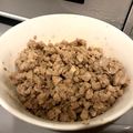 oxMiYUxo's cooksnap of when they made レンジでたった3分『マグロそぼろ』.
