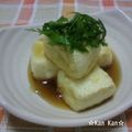 ☆Kan Kan☆'s cooksnap of when they made 簡単！優しい味のあんかけ揚げ出し豆腐.