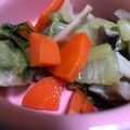 ゆっきん♪'s cooksnap of when they made レンジで簡単♪白菜とにんじんのおひたし.