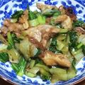 ガッチャン5's cooksnap of when they made 豚肉と青梗菜のオイスターソース炒め.