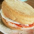 あい殿's cooksnap of when they made イングリッシュマフィンのサンドイッチ♡.