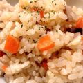 ちゃおわん's cooksnap of when they made ほくほく蓮根の炊き込みピラフ.