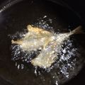 ＋SUN3's cooksnap of when they made 骨までカリアリ アジのから揚げ.