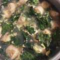 ちょ〜☆'s cooksnap of when they made ☆簡単！レタスと卵のスープ☆.