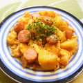 えれぼん's cooksnap of when they made 簡単！じゃが芋とウインナの卵炒め.