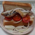 さーパパ's cooksnap of when they made さばサンド。美味しいです。マジですって！.