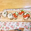 komutatata's cooksnap of when they made ❤フランスパンdeカナッペ❤.
