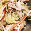 タイガーりり's cooksnap of when they made 簡単♡絶品カニカマとキャベツのサラダ.