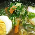 クックBLTENE☆'s cooksnap of when they made 即席塩ラーメンで簡単ランチ.