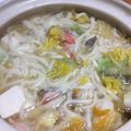 ﾌﾞﾚﾝﾀﾞ's cooksnap of when they made ★お鍋の残りで＊煮込みうどん＊味噌味に♪.