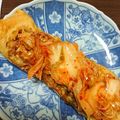 erimonroe's cooksnap of when they made 卵焼き〜韓国のりとキムチ入り〜.