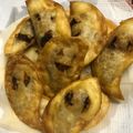 chamamaz's cooksnap of when they made ＜ハロウィン＞かぼちゃのおばけサモサ.
