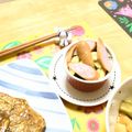 komutatata's cooksnap of when they made ほうれん草とヤングコーンのココットカマン.