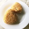 yoshaz06's cooksnap of when they made 簡単！味染み〜なわが家の焼きおにぎり♪.