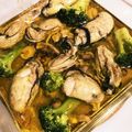 ばんぷぷ's cooksnap of when they made 牡蠣とブロッコリーのアヒージョ.