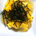 nosso's cooksnap of when they made 炊き込みご飯リメイク♡和風オムライス.