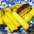 ホイのすけ's cooksnap of when they made レンジで！さつまいものメープルシロップ煮.