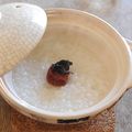 3life's cooksnap of when they made 生米から作るおかゆ.