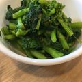 クックキーコ's cooksnap of when they made 菜の花 辛子風おひたし.