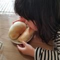 ぎぃ子's cooksnap of when they made ゆっくり発酵・牛乳で作る全粒粉入り丸パン.