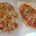 あずき100パー's cooksnap of when they made もちもち☆簡単ピザ生地うまうま♡.