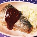 ピンラブチャイ's cooksnap of when they made 簡単美味しい☆サバのケチャップソース.