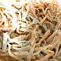 よこさち's cooksnap of when they made ごぼうとにんじんのマヨサラダ.