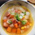 ぴけー's cooksnap of when they made 簡単♡野菜たっぷり食べるコンソメスープ♡.
