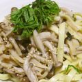 Rick_t's cooksnap of when they made しめじとレンコンの和風ワンポットパスタ.