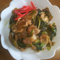 けにい先輩's cooksnap of when they made タアサイと豚肉の炒め物.