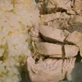 あーぽこちゃん's cooksnap of when they made 炊飯器で簡単♪絶品カオマンガイ-海南鶏飯.