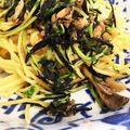 クック5RV165☆'s cooksnap of when they made ひじきとツナのピリ辛パスタ.