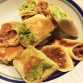 れんげ畑より。's cooksnap of when they made アボカドチーズ＆納豆チーズの２種の春巻.