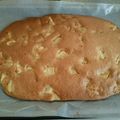 クックPM18RD☆'s cooksnap of when they made ＨＭ★簡単★型なし★リンゴの天板ケーキ.
