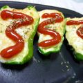 ちょこれーとなっつ's cooksnap of when they made ☆お弁当に☆ポテサラ♪ピーマンチーズ焼き.