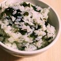あさここなっつ's cooksnap of when they made 懐かしの味♩簡単わかめごはん.