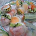 SUMI★SUMI's cooksnap of when they made 創作生春巻きで遊ぼう！【具材例付き】.