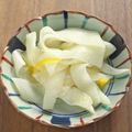 saku95's cooksnap of when they made はやとうりの寿司酢漬け.