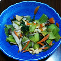 ホンゴウです。's cooksnap of when they made ちんげん菜と油揚げの煮浸し.