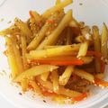 キャラメグ♪'s cooksnap of when they made 簡単うまい！じゃがいもと人参きんぴら*＊.