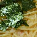 したなめずり's cooksnap of when they made 簡単！ガリマヨで安もん明太子の絶品パスタ.