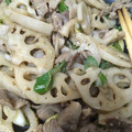 K☆まむ's cooksnap of when they made 豚れんこんきんぴら炒め.