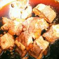 B型旦那's cooksnap of when they made 本場☆沖縄の豚軟骨煮(ソーキ)※圧力鍋.
