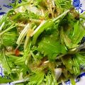 サモハン's cooksnap of when they made 新たまねぎと水菜のサラダ.