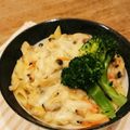 yossiey's cooksnap of when they made スープ加減は自在♪クラムチャウダーパスタ.